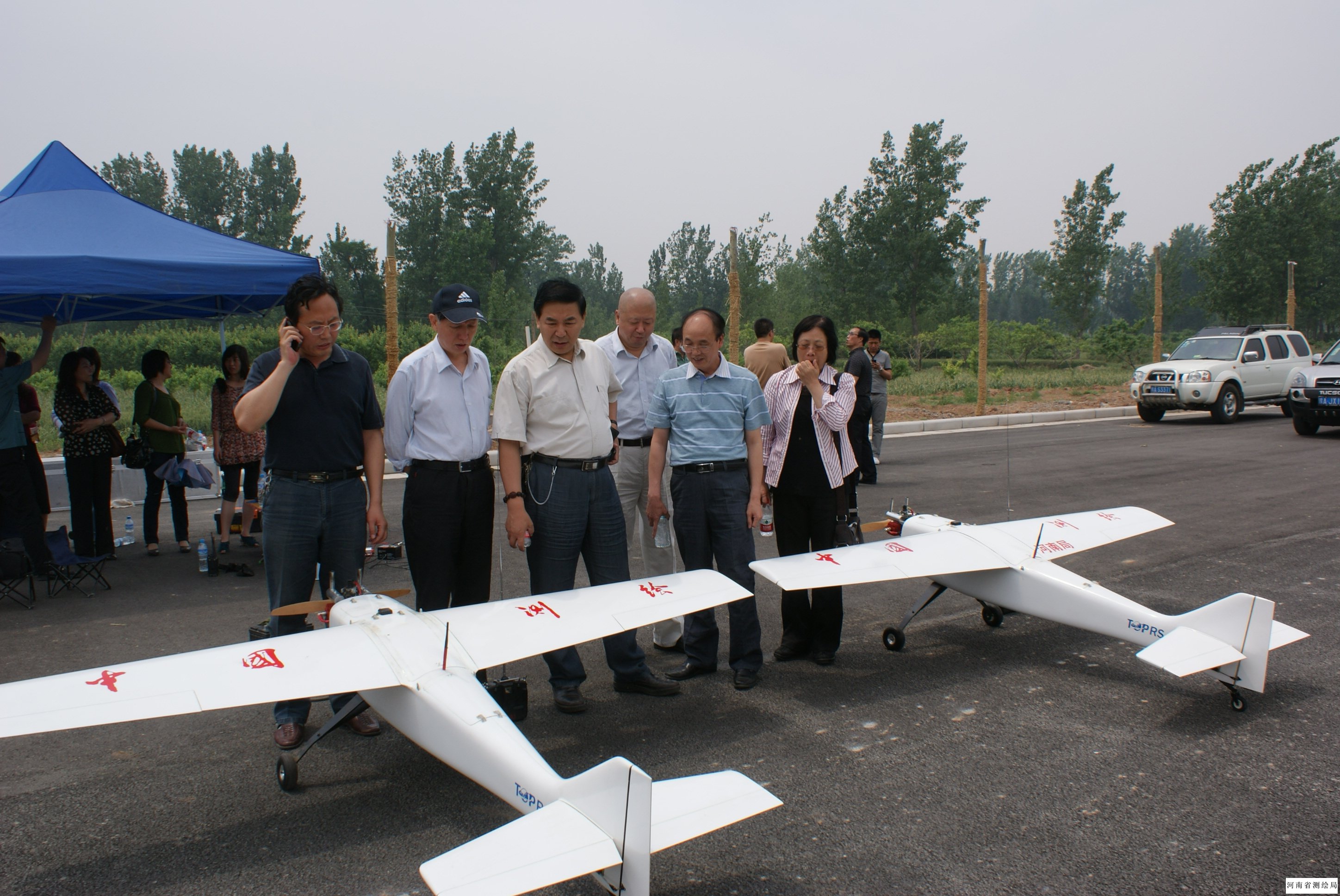 试飞前禄丰年副局长巡查