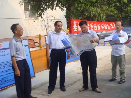 许昌市测绘法宣传现场