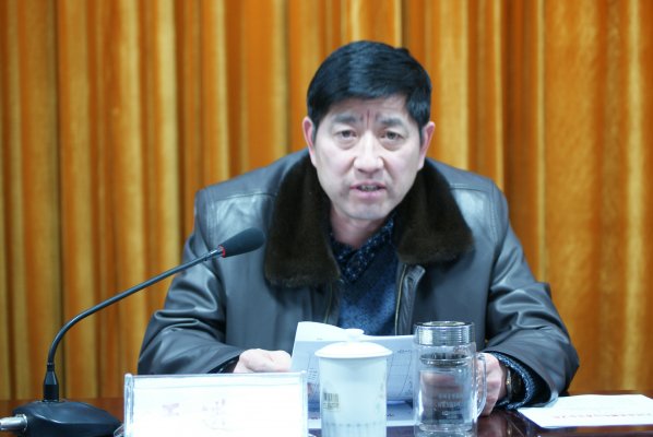 王进福副局长宣读廉政建设文件