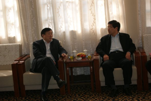 张大卫副省长会见李维森副局长