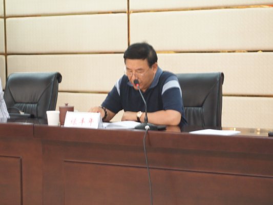 禄丰年副局长讲话