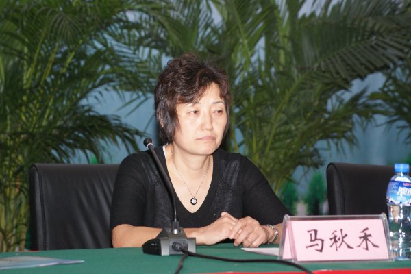 解放军信息工程大学教授马秋禾参加会议