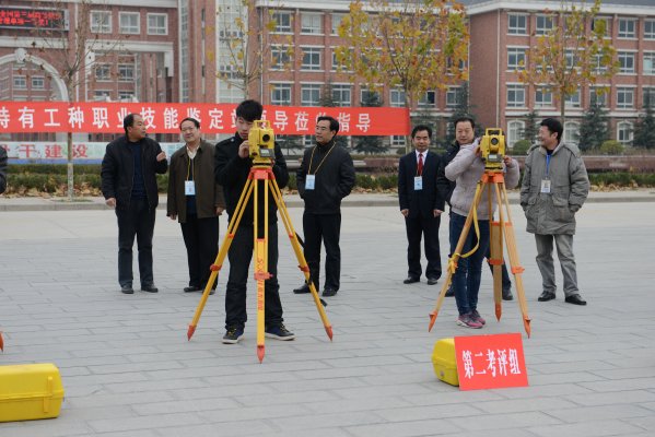 实际操作考核现场。