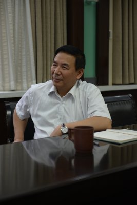 河南省测绘地理信息局禄丰年副局长听取汇报