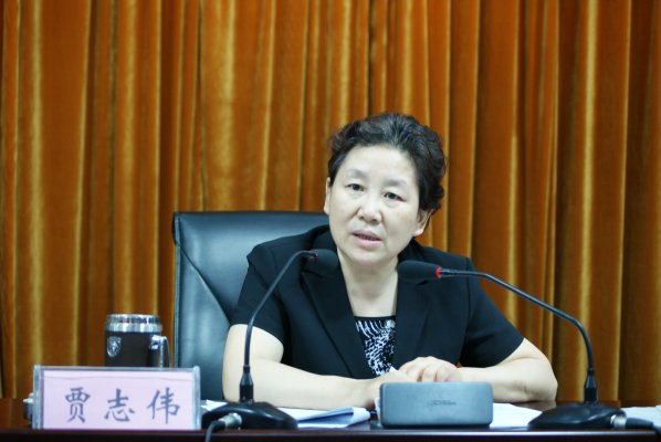 贾志伟局长讲党课