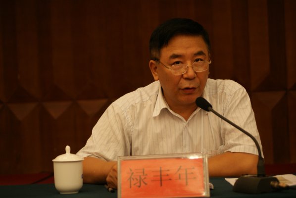 禄丰年副局长讲话