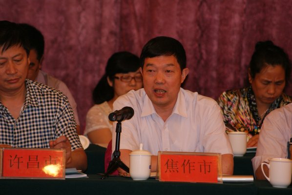焦作市代表交流发言