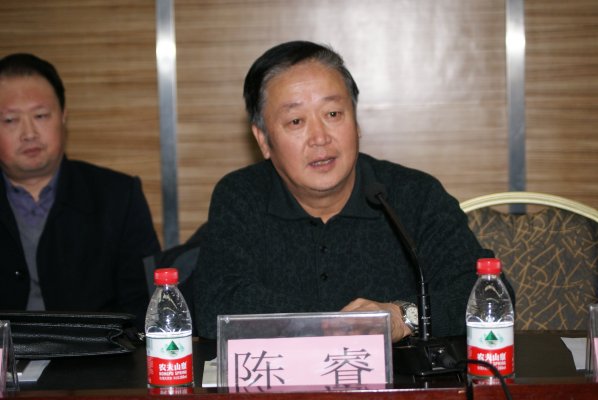 山西省测绘学会理事长陈睿致辞