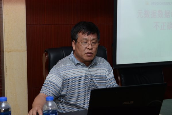 河南省测绘产品质量监督站站长李洪亮进行成果质量问题分析。