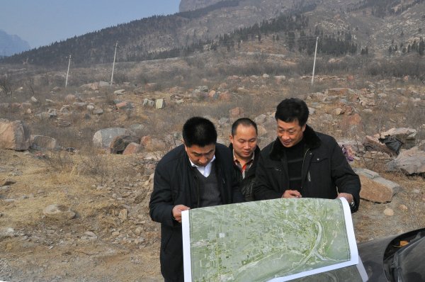 质量监督组对成果进行外业调绘核查的检查