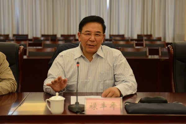 河南省测绘地理信息局副局长（主持工作）禄丰年出席会议并讲话