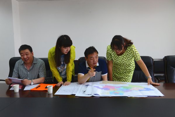 巡查组抽选普查作业单位开展检查指导