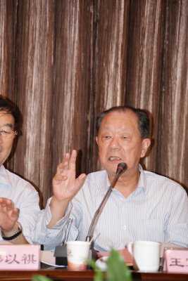 王家耀院士发言