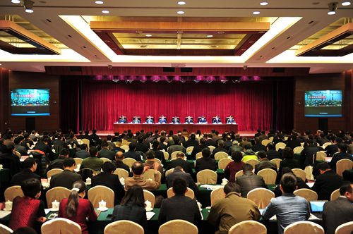 1月11日上午，全国测绘地理信息工作会议在中国测绘创新基地开幕。