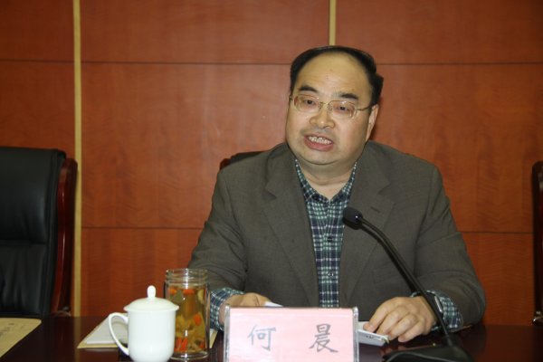 何晨作党建暨党风廉政建设工作报告