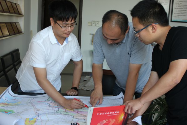 图上标注革命遗址