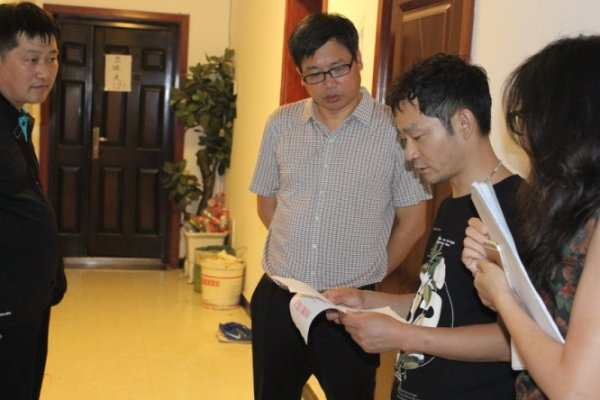 省测绘工程院院长肖锋到郑州地铁项目部驻地巡检