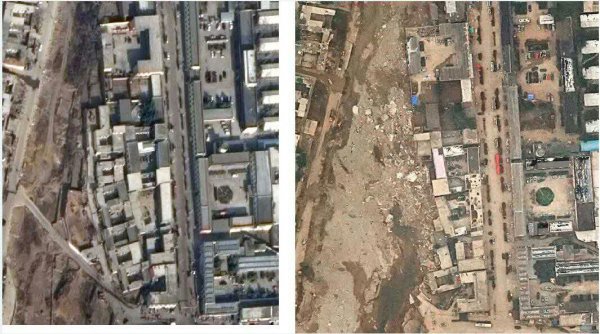 都里镇灾前灾后对比图1