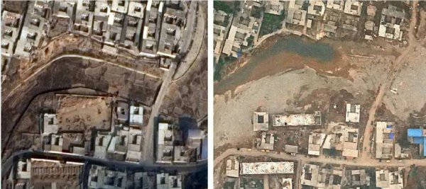 都里镇灾前灾后对比图2