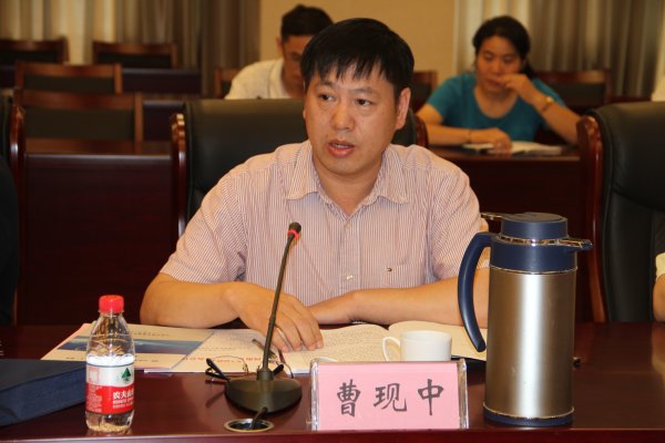 河南省发改委发展规划处处长曹现中