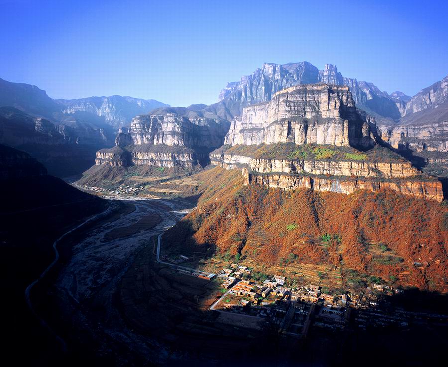 《太行大峡谷》拍摄地点：河南红旗渠·林虑山国家地质公园.jpg