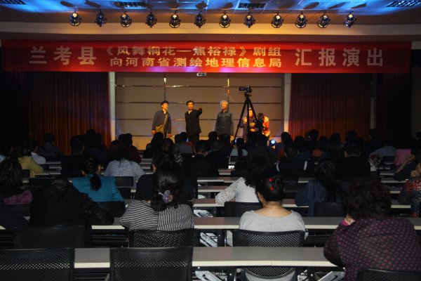 彩排演出现场